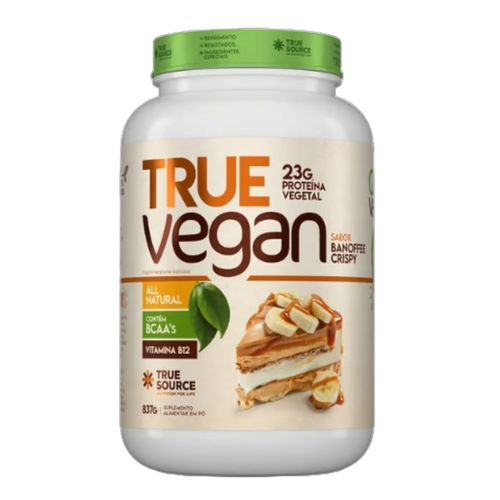 Proteína True Vegan Banoffee Crispy True Source 837g