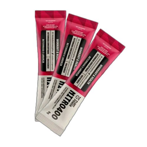 Kit 3X: Nitrato Nitro400 Beterraba e Laranja Sachê Plant Power 9g