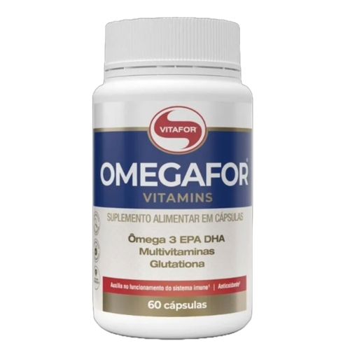 Omegafor Vitamins Vitafor 60 Cápsulas