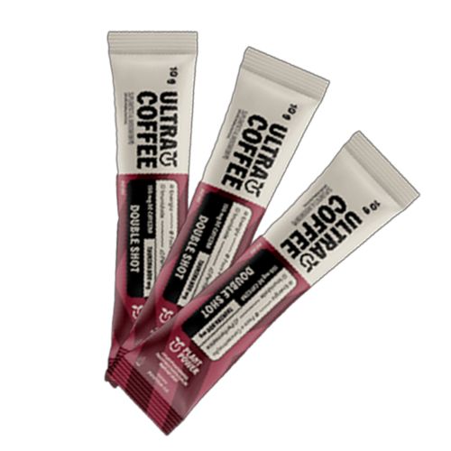 Kit 3X: Ultracoffee Double Shot Vegano Sachê 10g