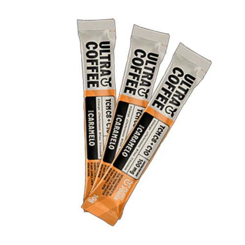 Kit 3X: Ultracoffee Caramelo Vegano Sachê 10g