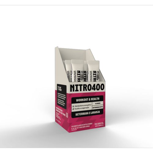 Nitrato Nitro400 Beterraba e Laranja 9g Plant Power 14 Sachês Nitrato Nitro400 Beterraba e Laranja 9g Plant Power 14 Sachês