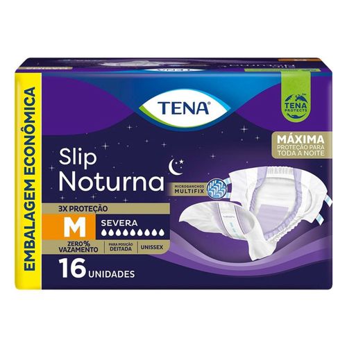 Kit 4 Fraldas Tena Slip Noturna M c/16 Unidades cada Kit 4 Fraldas Tena Slip Noturna M c/16 Unidades cada