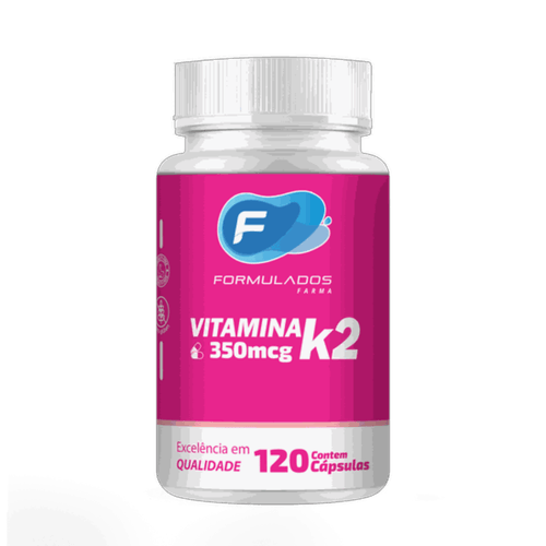 Vitamina K2 Mk7 350mcg 120 Cápsulas