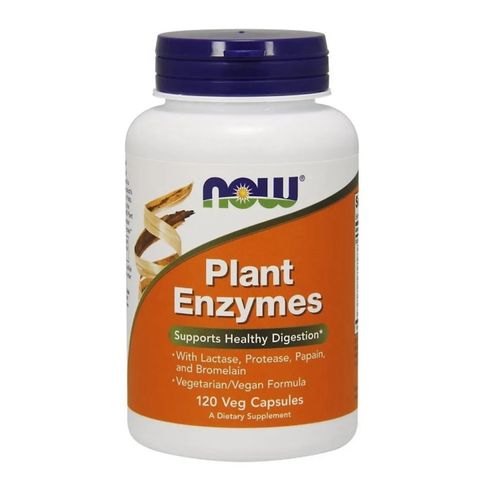 PLANT ENZYMES 120 CAPSULAS NOW FOODS
