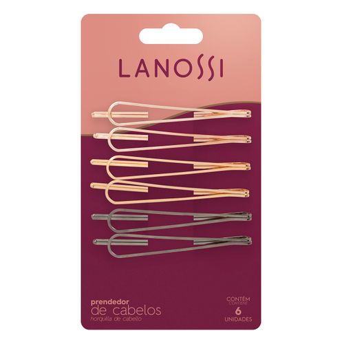 Tictac Cabelo Lanossi Metalic C/6 Unidades Tictac Cabelo Lanossi Metalic C/6 Unidades