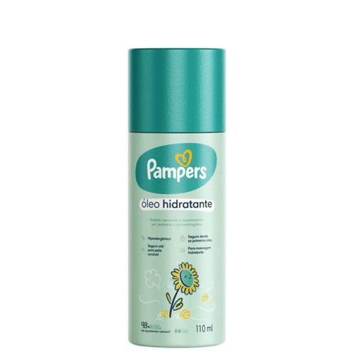 Óleo Hidratante Corporal Pampers Girassol 110ml Óleo Hidratante Corporal Pampers Girassol 110ml