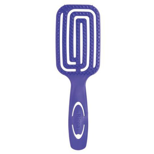 Escova para Cabelo Ricca Flex Wet & Dry Roxa ref: 813 Escova para Cabelo Ricca Flex Wet & Dry Roxa ref: 813