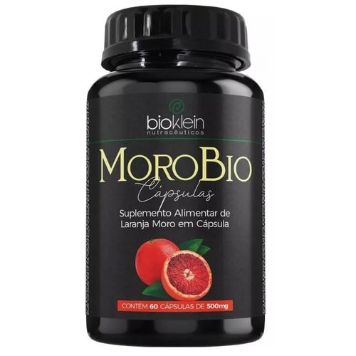MOROBIO 60 (Extrato de Laranja Moro, Antocianinas) 550mg 60 Caps Bioklein MOROBIO 60 (Extrato de Laranja Moro, Antocianinas) 550mg 60 Caps Bioklein