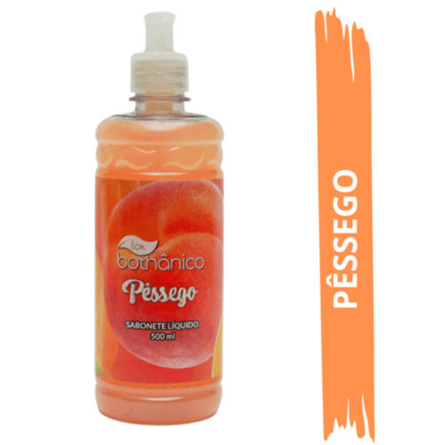Sabonete Liquido Tok Bothanico 500ml Pêssego Sabonete Liquido Tok Bothanico 500ml Pêssego