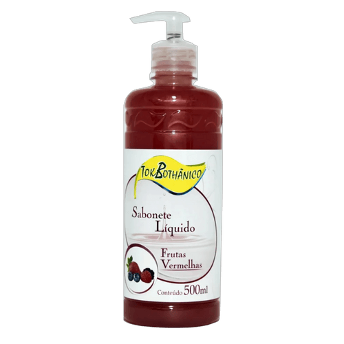 Sabonete Liquido Tok Bothanico 500ml Frutas Vermelhas Sabonete Liquido Tok Bothanico 500ml Frutas Vermelhas