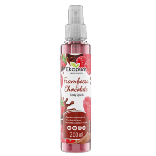 Colônia Body Splash Ekopure 200ml Chocolate