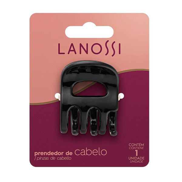 Piranha de Cabelo Modelo Médio Black Lanossi