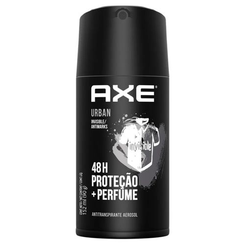 Kit c/9 Unidades de Desodorante Axe Aero Urban Invisible 152ml Kit c/9 Unidades de Desodorante Axe Aero Urban Invisible 152ml