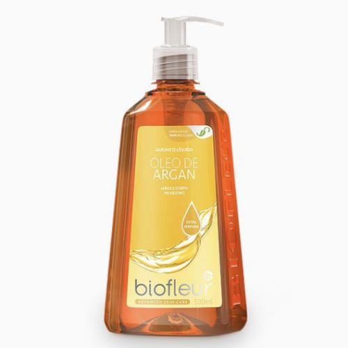 Kit c/9 Biofleur Sabonete Líquido Oleo De Argan Kit c/9 Biofleur Sabonete Líquido Oleo De Argan