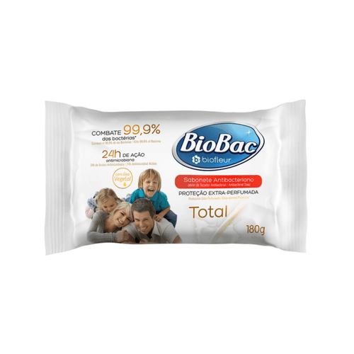 Kit c/2 Biofleur Sabonete 180g Biobac Total