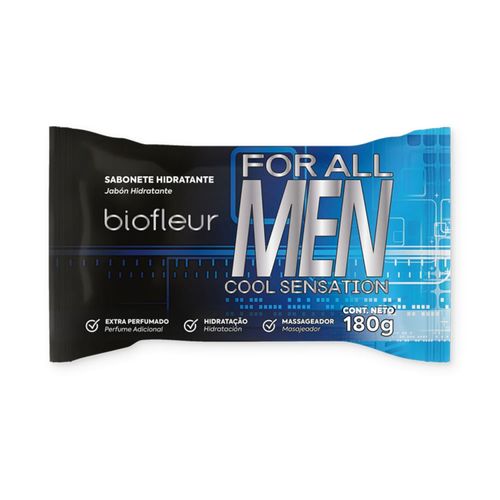 Kit c/16 Biofleur Sabonete 180g Masculino Kit c/16 Biofleur Sabonete 180g Masculino