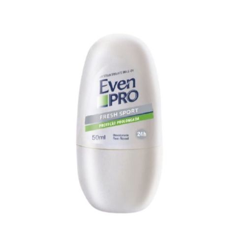 Kit c/3 Unidades de Desodorante Rollon 50ml Even Pro Fresh Sport