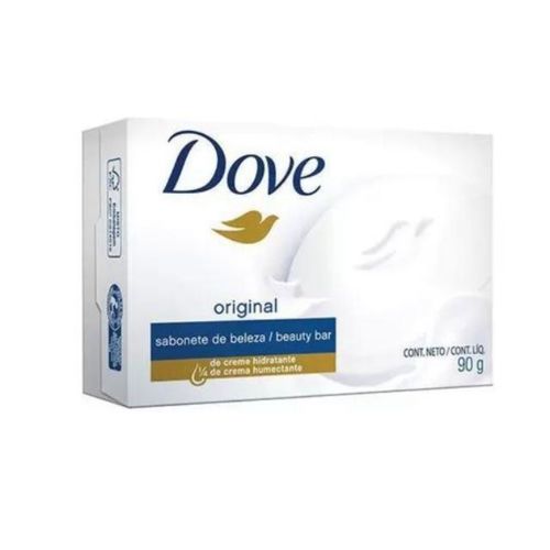 Kit 6 Sabonetes Dove 90g Branco