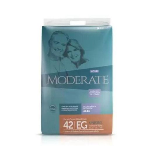 Kit 4 Fraldas Geriatrica Moderate Regular (Eg) 7 Unidades cada Kit 4 Fraldas Geriatrica Moderate Regular (Eg) 7 Unidades cada