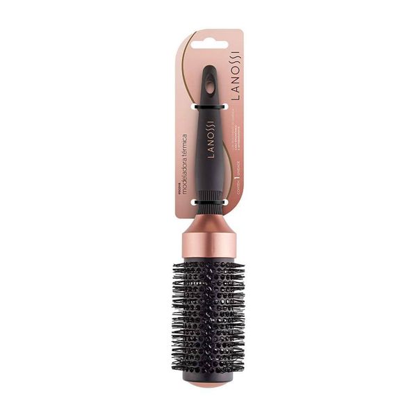 Escova Modeladora Thermic Bronzer 43mm Bronze Metalizado Lanossi