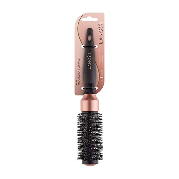 Escova De Cabelo Bronzer Ceramica 33mm Lanossi Simples