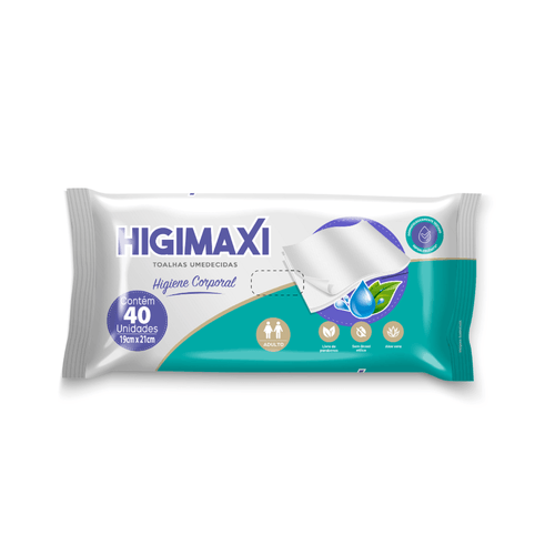 Toalha Umed. Higimaxi Premium Adulto C40 Toalha Umed. Higimaxi Premium Adulto C40
