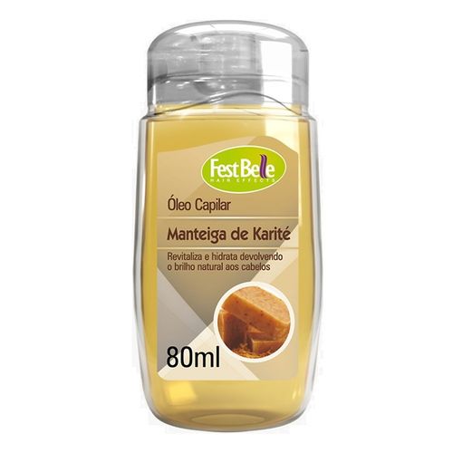 Fest Belle Óleo Manteiga de Karité 80ml Fest Belle Óleo Manteiga de Karité 80ml