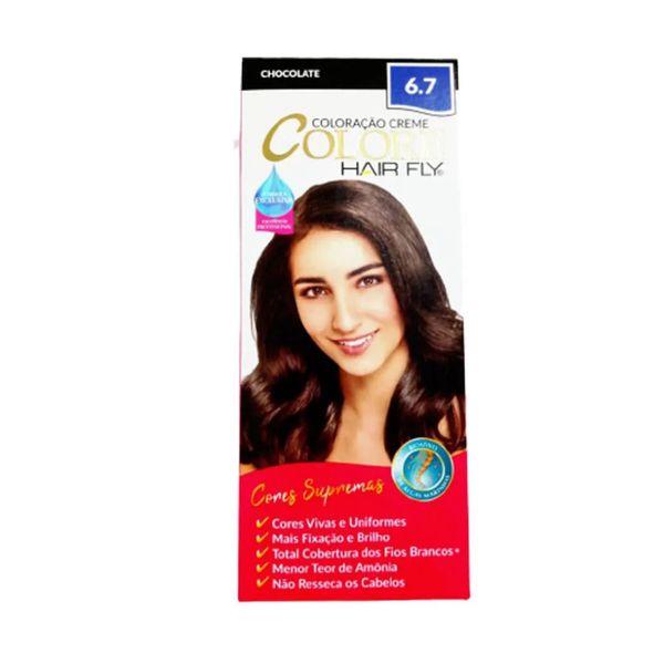 Coloração Creme Colore 6.7 Chocolate
