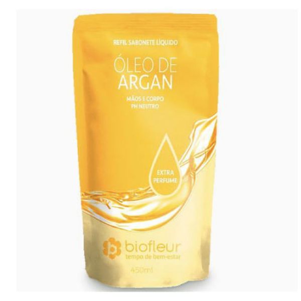 Biofleur Sab Refil 450ml Oleo Argan