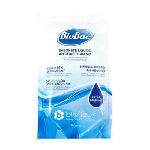 Biofleur Sab Refil 450ml Biobac Antib. Biofleur Sab Refil 450ml Biobac Antib.