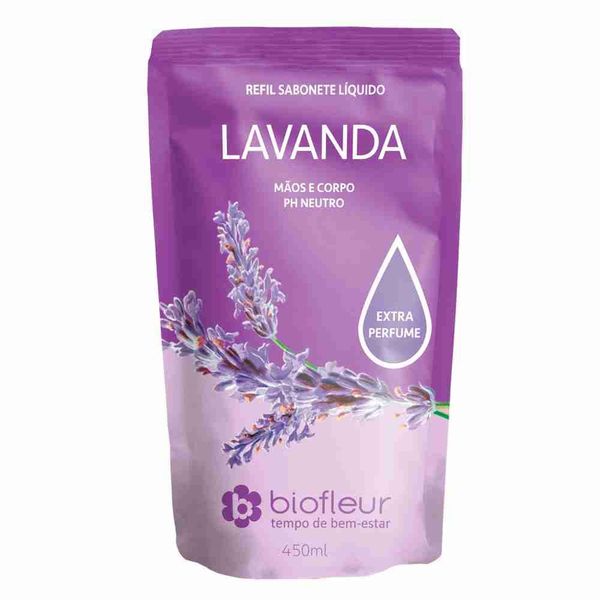Biofleur Sab Refil 450ml Lavanda