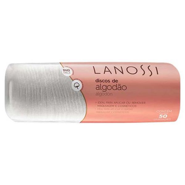 Algodão Lanossi Em Disco C/50 Unidades