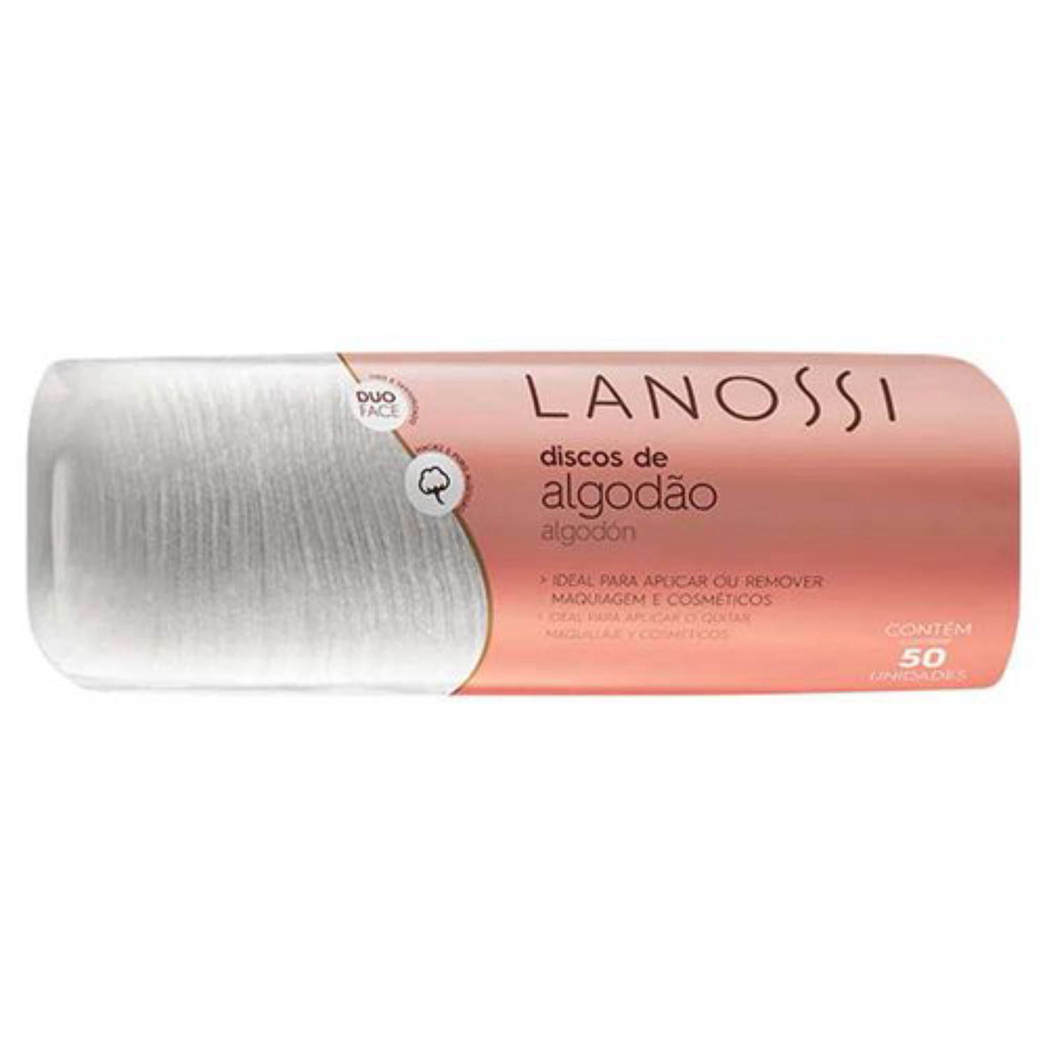 Algodão Lanossi Em Disco C/50 Unidades