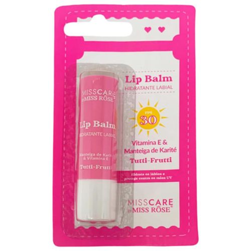 Lip Balm Tutti-Frutti - Mr037 - Miss Rose Lip Balm Tutti-Frutti - Mr037 - Miss Rose