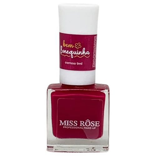 Esmalte Bem Bonequinha Miss Rose Esmalte Bem Bonequinha Miss Rose