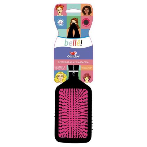 Escova para Cabelo Almofadada Condor Bellê! Escova para Cabelo Almofadada Condor Bellê!