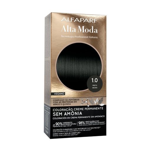Tintura Color Alta Moda S/Amônia 1.0 Preto Tintura Color Alta Moda S/Amônia 1.0 Preto