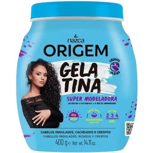 Gelatina Capilar Origem 400g Modeladora Gelatina Capilar Origem 400g Modeladora