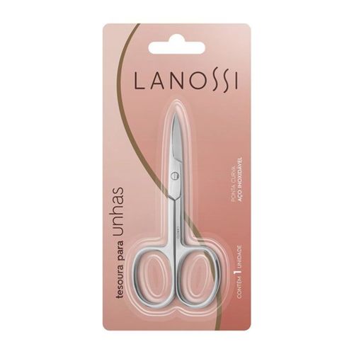 Tesoura De Unha Curvada Lanossi Simples
