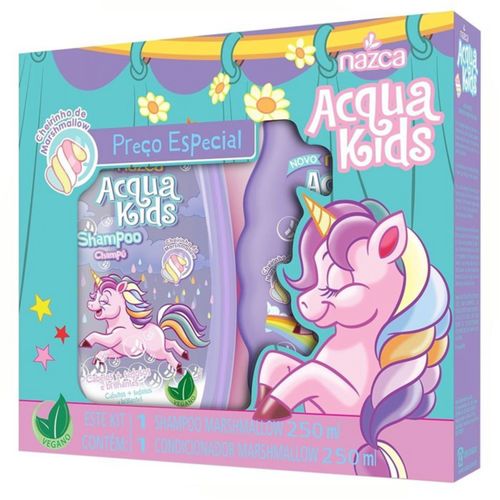 Shampoo + Condicionador Acqua Kids 250ml Marshmallow Shampoo + Condicionador Acqua Kids 250ml Marshmallow