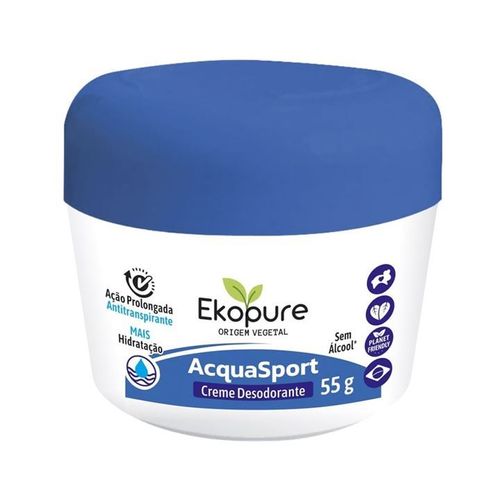 Desodorante Creme Ekopure 55g Acquasport