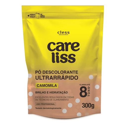 Descolorante Pó Care Liss 300g Camomila Descolorante Pó Care Liss 300g Camomila