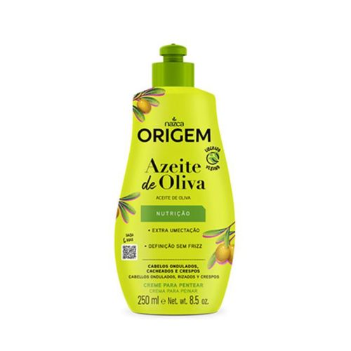 Creme Para Pentear Origem 250ml Azeite De Olivia Creme Para Pentear Origem 250ml Azeite De Olivia