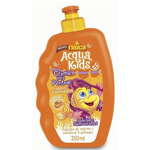 Creme Para Pentear Infantil Acqua Kids 250g Cabelos Cacheados Creme Para Pentear Infantil Acqua Kids 250g Cabelos Cacheados