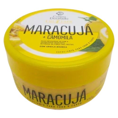 Creme Esfoliante Corpo Dourado Fruktais 150g Maracujá/Camomila Creme Esfoliante Corpo Dourado Fruktais 150g Maracujá/Camomila