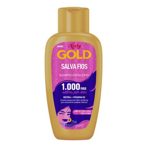 Shampoo Niely Gold 275ml Salvo Fios Shampoo Niely Gold 275ml Salvo Fios