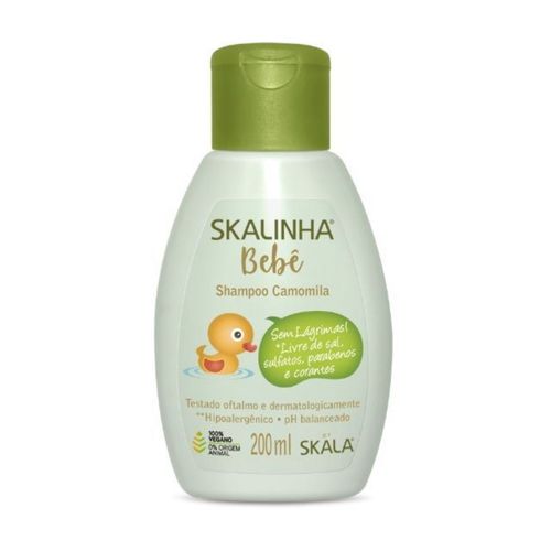 Shampoo Infantil Skalinha Bebê 200ml Camomila Shampoo Infantil Skalinha Bebê 200ml Camomila