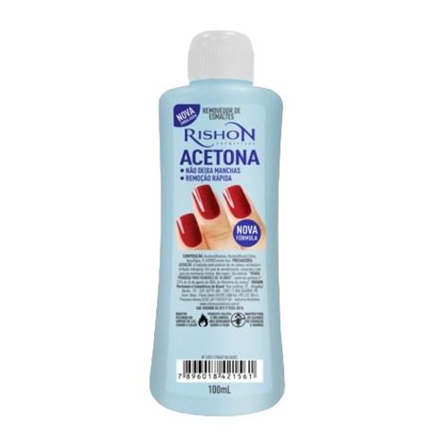Removedor De Esmalte Rishon 100ml Removedor De Esmalte Rishon 100ml