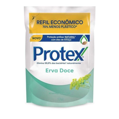 Sabonete Líquido Protex Refil 200ml Erva Doce Sabonete Líquido Protex Refil 200ml Erva Doce